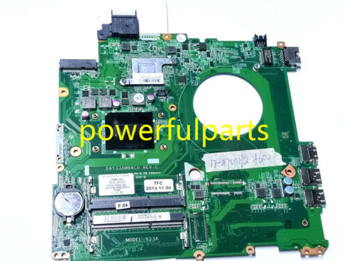 new for hp 15-k motherboard 763584-501 DAY33AMB6C0 i7-4700HQ HM87 working Compatible CPU Brand: Intel Memor