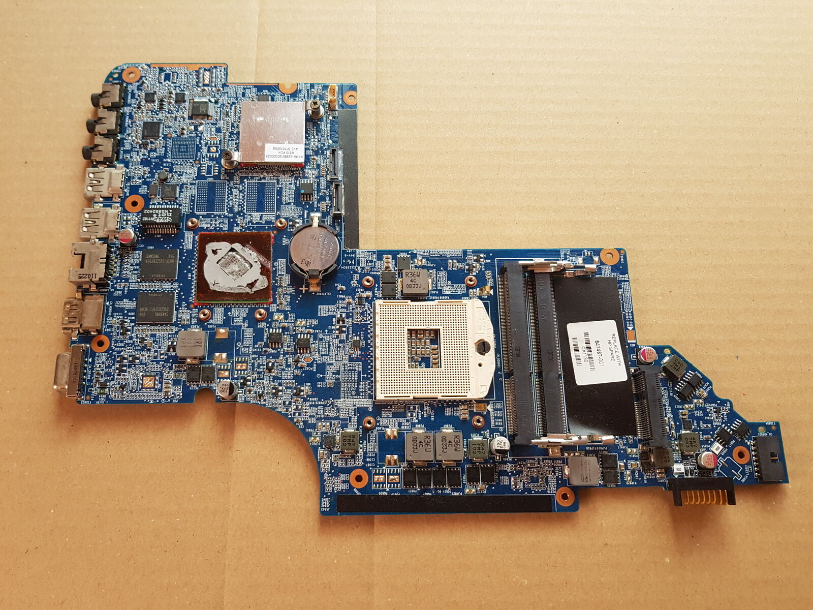 Mainboard motherboard hp dv6-6051sf dv6-6000 641487-001- 100% WORKING- HP Pavilion DV6-6000 Series Motherboard