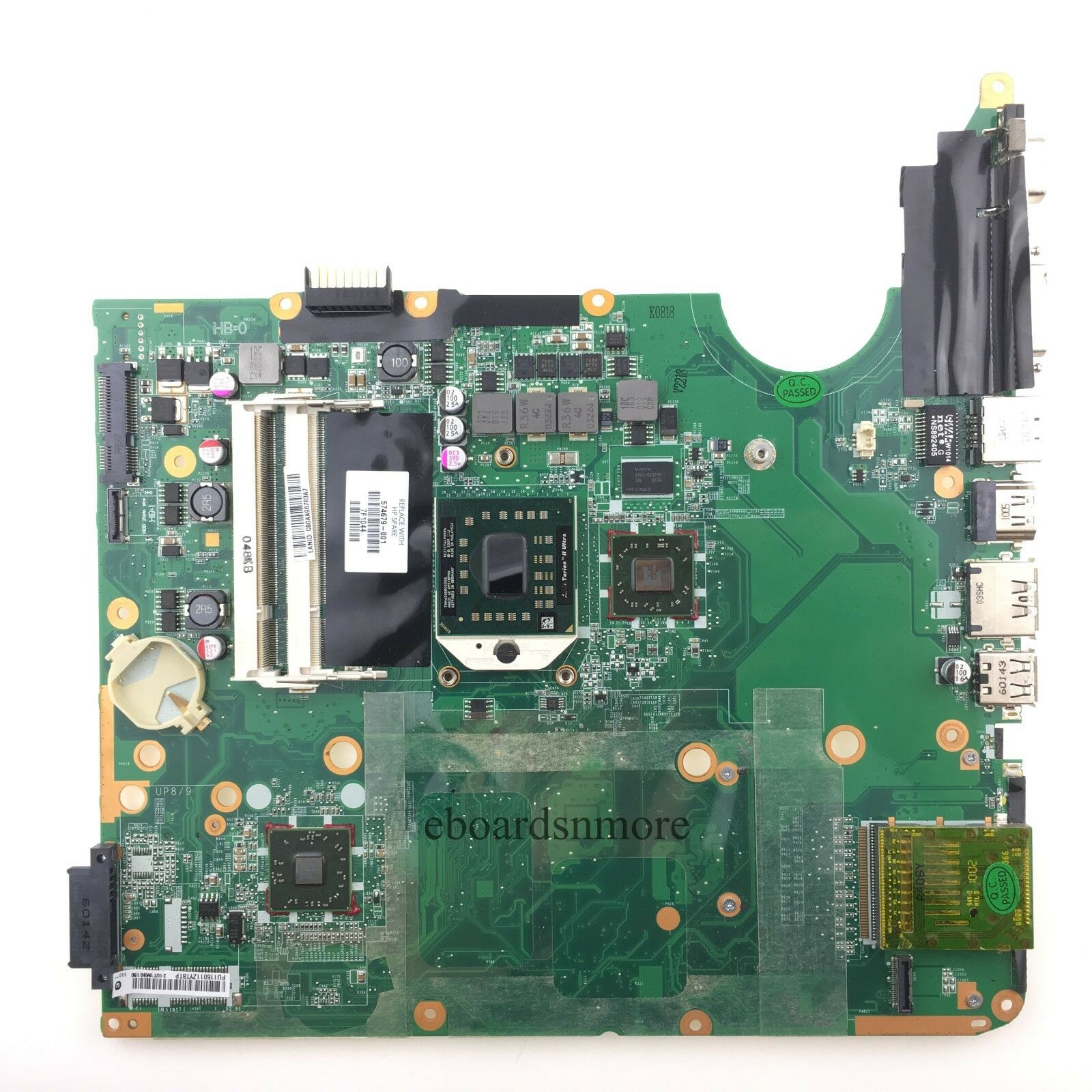 574679-001 AMD MOTHERBOARD for HP PAVILION DV7-3000 Series ATI Radeon HD4250 EXC Brand: HP Bundle Listing: