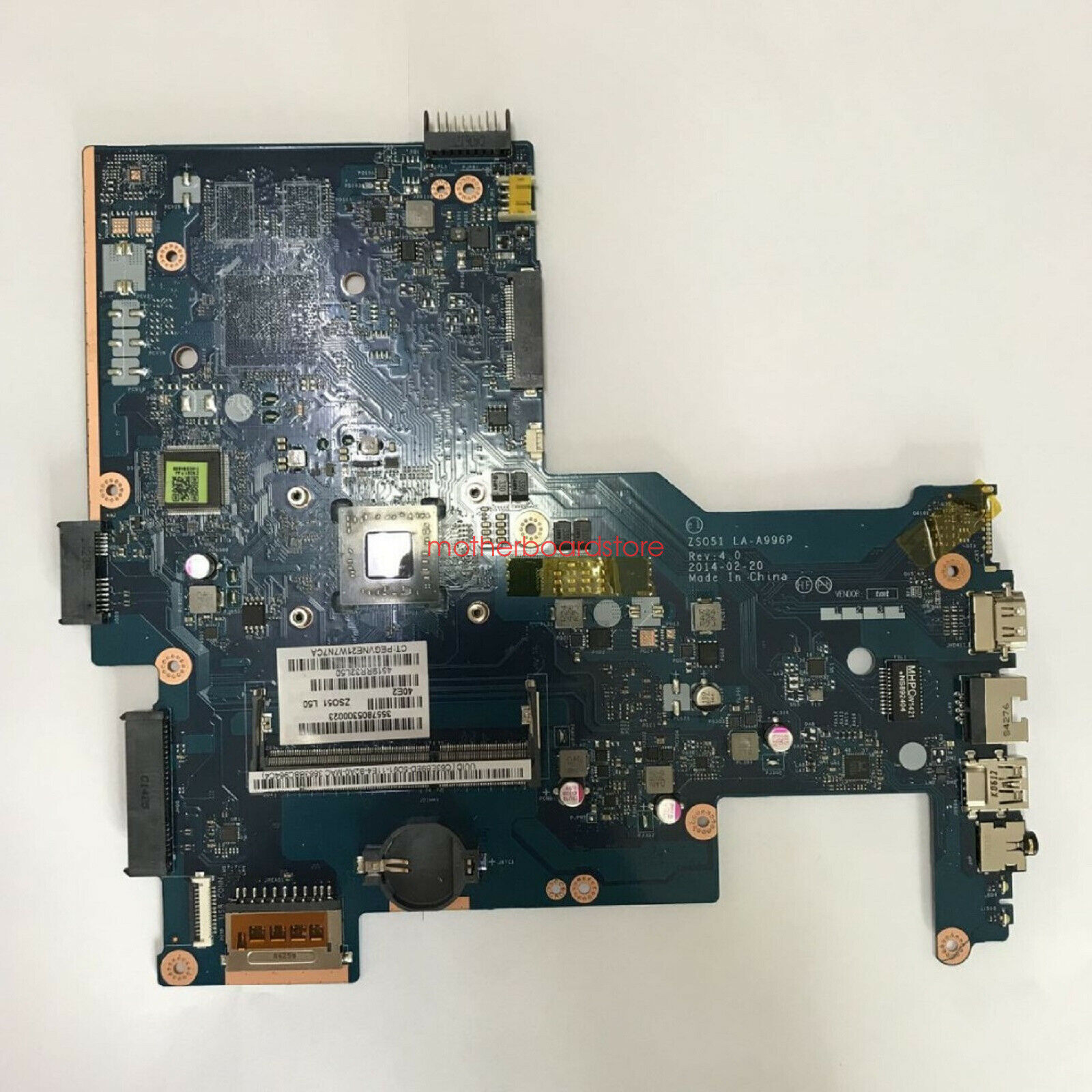 HP 15-G 15Z-G00 w/ AMD E1-6010 CPU Motherboard 764267-001 764267-501 764267-601 Brand: HP Number of Memory