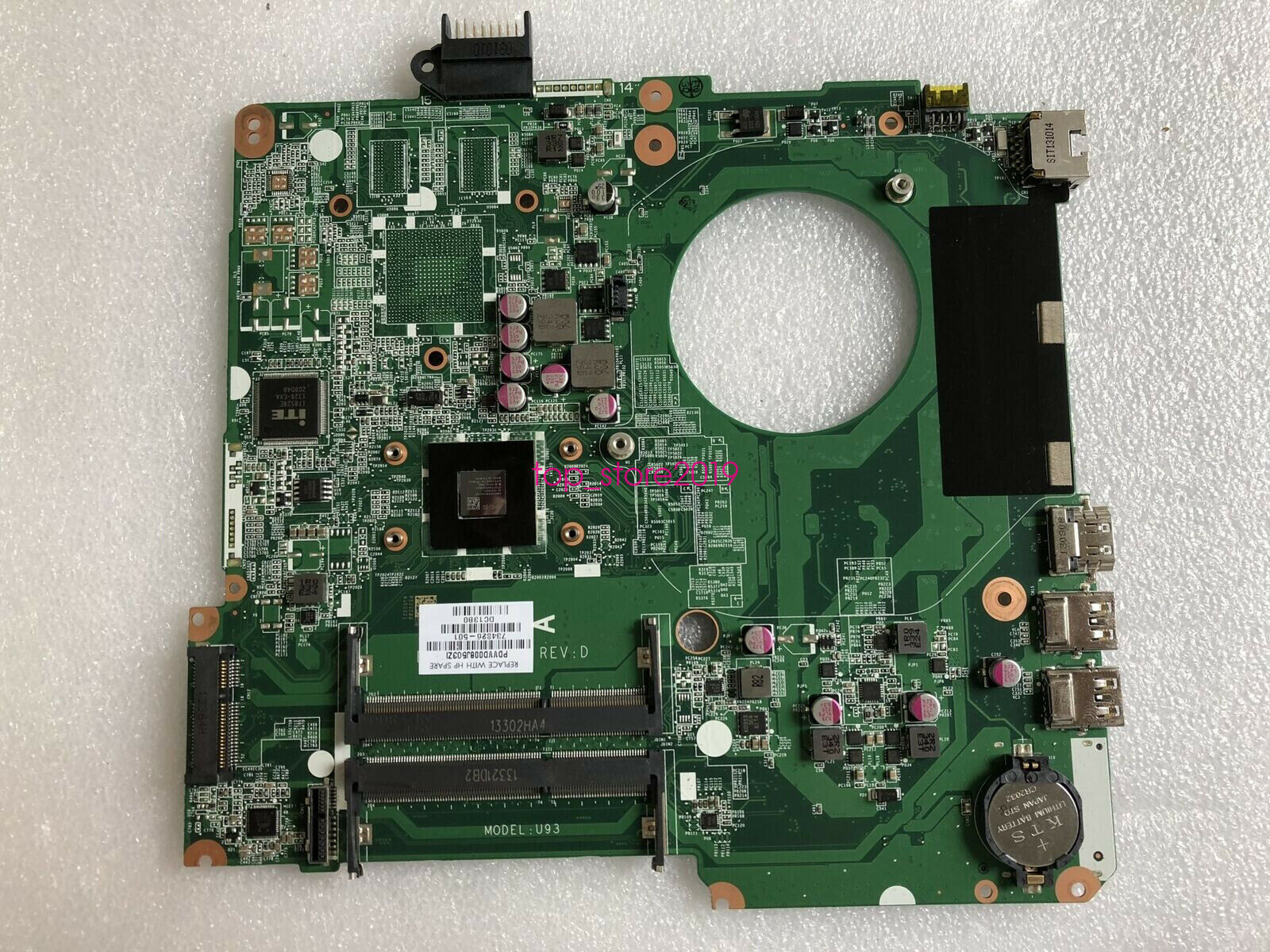 HP 15 15-N 15Z-N100 motherboard w/ A4-5000 CPU 734826-001 734826-501 735291-601 Brand: HP Number of Memor - Click Image to Close