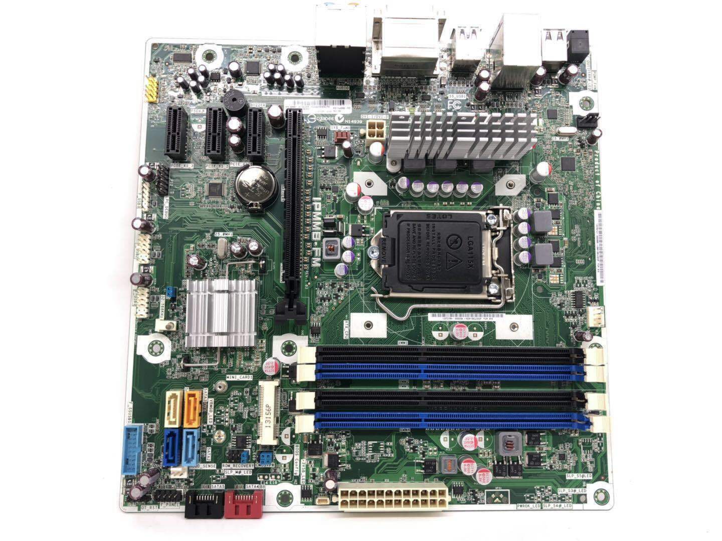 HP IPMMB-FM LGA 1155/Socket H2, Intel Motherboard 696399-002 M-ATX Z75 DDR3 Compatible CPU Brand: Intel MPN