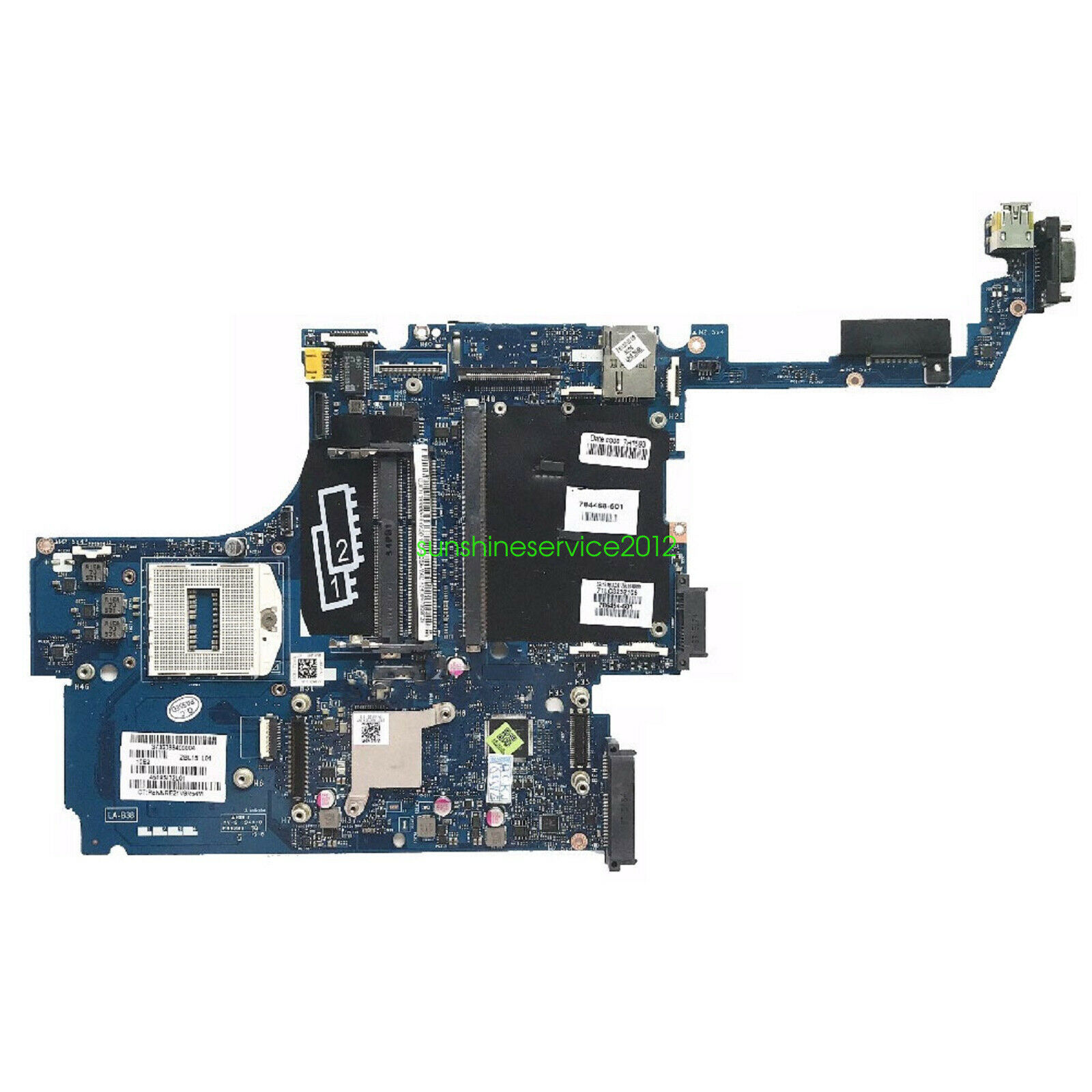HP ZBook 15 G2 K12 Intel QM87 Motherboard 784468-501 784468-601 784468-001 Test Brand: HP Number of Memor